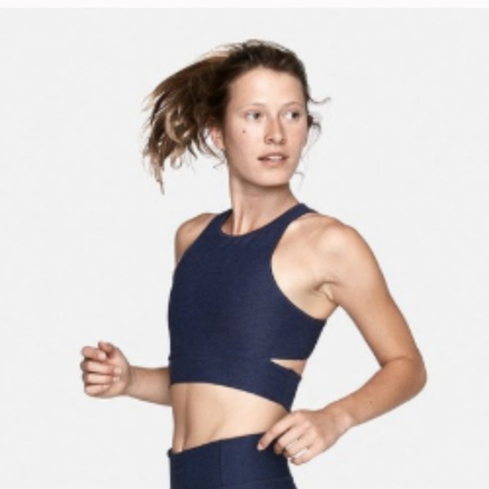 Outdoor Voices slashback bra